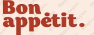Bon Appétit