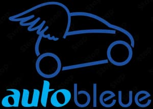 Auto Bleue